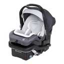 Baby Trend Secure-Lift Infant Car Seat, Dash Grey Compact Lightweight Carrier, Infant Comfort Cushioning, Adjustable Harness Fit, EXP: 09/25/2035
