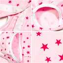 Dogs Recovery Suit Post Surgery Shirt for Puppy, Wound Protective Clothes for Little Animals(Pink Stars-XXS)