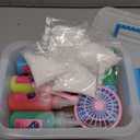 Magic Water Elf Toy Kit,12 Bottles 18 Molds 70ML Aqua Fairy Water Gel Kit for Kids with Sparkling Magic Gel, Crate Your Own Magic Water Elf Aqua Fairy Water Pets Craft Kits for Kids