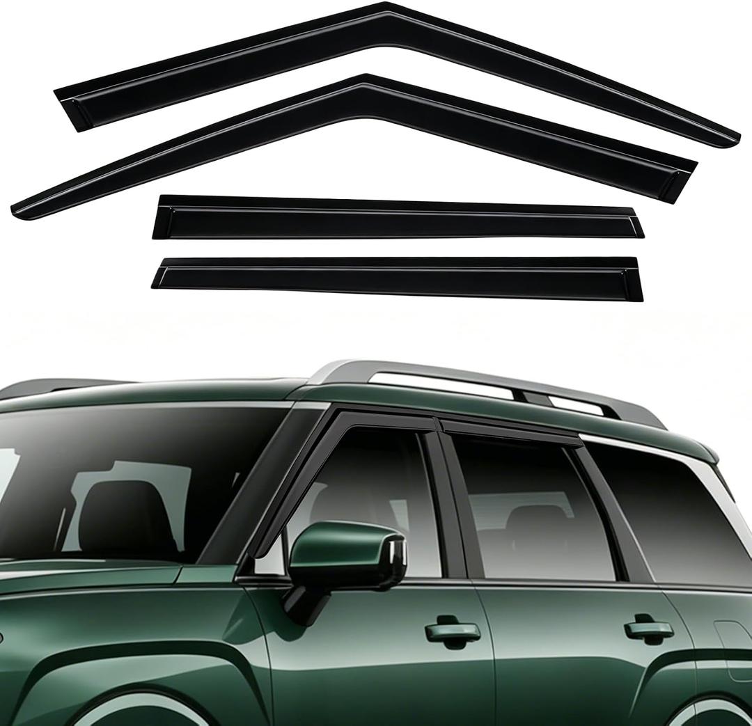 Rain Guard Fit for Hyundai Palisade 2026 Tape-on Side Window Deflector 4PCS
