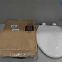 Little2Big Toilet Seat with Built-In Potty Training Seat, Slow Close, Durable Plastic, Made in USA, ROUND, White