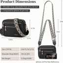Crossbody Purse for Women Small Crossbody Bags Trendy Vegan Leather with Adjustable Shoulder Straps Gift for Mother Wife Mom
