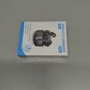 Studio-Quality Wireless Ear Buds with Deep Bass & Enhanced Audio Clarity, Bluetooth 5.4, 10-Year Lifespan Earbuds, ENC Noise Cancelling Calls, Secure Fit Memory Foam Tips, IPX6 Waterproof (Black)