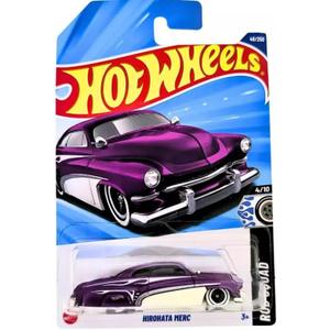 Hot Wheels Hirohata MERC, Rod Squad Series, 1:64 Scale Diecast Car, 4/10