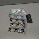 Gaoye 5.0 Professional Reading Glasses for All Day - Computer Readers with Blue Light Protection - Value Pack (A1-5 Pack Mix Color)