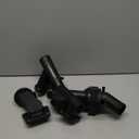 X AUTOHAUX LR005631 4H238A504AC Car Thermostat Housing with Sensor for Land for Rover LR3 2005-2009 for Land Rover Range Rover Sport 2006-2009 4.4L V8