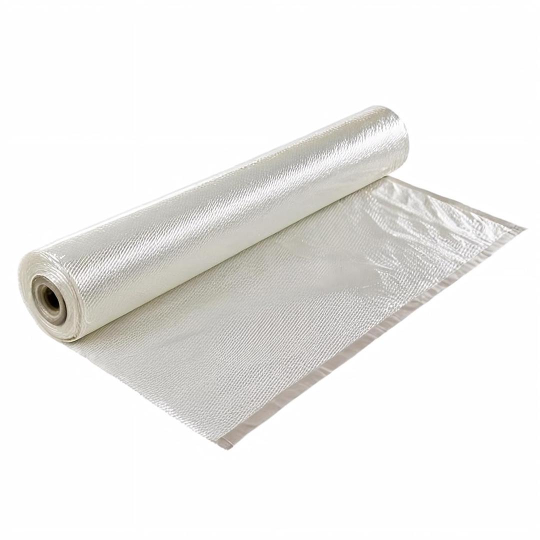 50" x 120" Fiberglass 1708 Biaxial Mat Cloth, Marine-Grade Fiberglass Roll, Molding Roofing Boat Marine Repair, Resin & Epoxy Compatible
