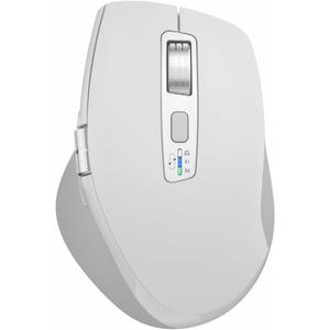 INFINMIND Wireless Bluetooth Mouse with Smart Flying Scroll, Thumb Scroll Ergonomic Mice, Silent MultiDevice Mouse for Computer, Laptop, iPad, Tablet, MacBook (White)