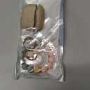 Compatible with Airpods Pro Soft Silicone Case Cover with Bracelet Keychain for Apple Airpod Pro 1st Generation Case for Women (Milk Tea)