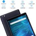 Tablet 8 inch, Android OS L8 Reading Tablet, 64GB Storage, Quad Core, 1280x800 HD IPS Display, 8.0 MP Rear Camera, Wi-Fi, Bluetooth, Black