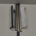 3-in-1 Window Squeegee for Home - 60" Window Cleaning Kit with 3 Microfiber Cloths & Screen Brush, All-in-1 Cleaner Tool for Outdoor Windows, Glass Door & Screens, Lightweight & Easy Storage