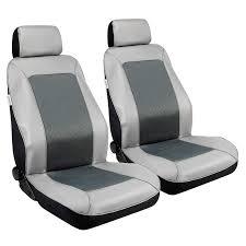 Pilot Antimicrobial Seat Covers Color Gray, 2 Pcs