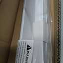 No Drill No Tools Blackout Cellular Shades,Cordless Blinds for Indoor Windows,Room Darkening Window Shades Honeycomb Blinds for Bedroom,Office,Home,White,20.5" w x 64" h