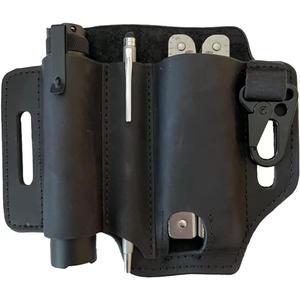 Leather EDC Belt Organizer for Men, Multitool Sheath for Belt, Tactical Pen Holster, Flashlight Holster, Everyday Carry Multi Tool Holster, EDC Belt Pouch (Large) Leather EDC Belt Organizer for Men, Multitool Sheath for Belt, Tactical Pen Holster, Flashlight Holster, Everyday Carry Multi Tool Holster, EDC Belt Pouch (Large)