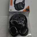 iLive Electronics Radio Frequency Wireless Headphones with Transmitter/Charging Dock, Black (IAHRF79B)