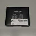 4PCS Wireless LED Strobe Lights with Remote Control, Upgraded to 350 mAh USB Rechargeable 8-Color High Brightness Waterproof Anti-Collision Warning Lights for Car, Motorcycle, Drone, Truck, Bike