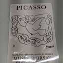 Pablo Picasso Wall Art Picasso Dove of Peace Poster Abstract Line Drawing Picture Pablo Minimalist Wall Decor Framed Birds Artwork Ready to Hang for Bedroom Bathroom Home Walls Decoration - 8x10 Inch