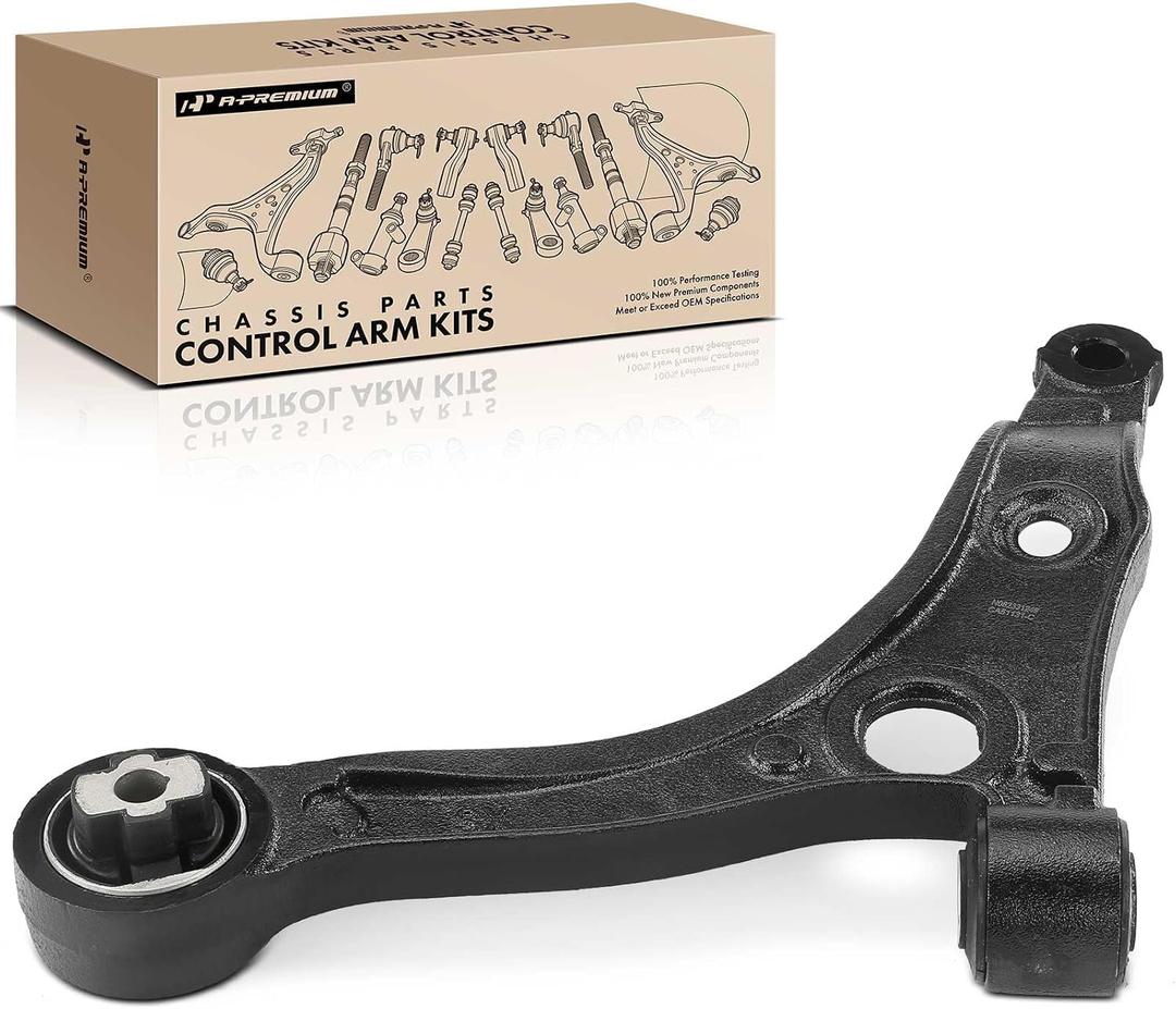 A-Premium Front Left Lower Control Arm, with Bushing, Compatible with Ram ProMaster 1500, ProMaster 2500, ProMaster 3500, 2014-2023