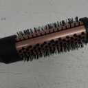 1 1/2 inch Thermal Brush, 410 F, Ionic Curling Iron Brush,Travel Curling Iron with Double PTC Heated Round Ceramic Tourmaline Ionic,Double Voltage Hair Culer