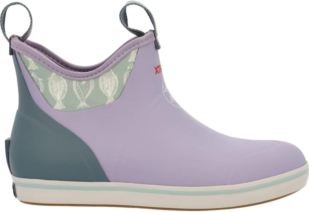 Xtratuf Women's 6 in Ankle Deck Boot, Lavender, Size 9(M)