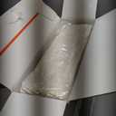 JELLYMONI Plush Duvet Cover Set - King Size Beige Striped Fluffy Comforter Cover 3pcs Bedding Set Luxury Ultra Soft Faux Fur Duvet Cover with Zipper and 2 Pillowcases (No Comforter) (King(104"90")