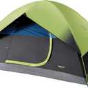 Coleman Sundome Dark Room 4/6 Person Tent, Blocks 90% of Sunlight to Keep Inside Cool, Weatherproof Tent with Rainfly Sets Up in Minutes