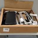 Heavy-Duty Rolling Shower Wheelchair Multifunctional,4-in-1 Foldable Commode Chair with 10" Solid Wheels & Safety Straps for Elderly and Disabled,Shower Chair with Bucket, Waterproof Padded Seat, Black