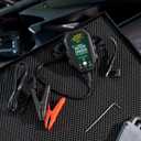 Battery Tender Junior 12V, 800mA Battery Charger and Maintainer for Lead Acid and Lithium Batteries - Switchable Battery Charger for Powersports - 022-0199-DL-WH