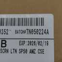 Amazon Basics Sport Sunscreen Lotion SPF 50, Water Resistant (80min), Formulated without Octinoxate & Oxybenzone, Broad Spectrum UVA/UVB Protection, Unscented, 8 fl oz, 6-Pack