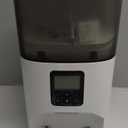 ANDOLL HOME Automatic Cat Feeder, 4L Cat Food Dispenser with 10s Voice Recorder, Pet Feeder up to 8 Meals per Day, Timed Dog Feeder with Dry Food Sealed Ring (White)