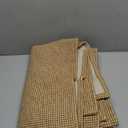 KOZYFLY Washable Area Rug 4x6 ft Non Slip Rubber Backed Living Room Rugs Braided Woven Cotton Kitchen Rugs Indoor Entryway Rug Floor Carpet for Dining Living Room Bedroom, Tan/Orange/Brown