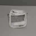 PACKISM Clear Bag for Stadium Events - Clear Purses for Women Stadium Crossbody Messenger Bag for Concerts Sporting Events
