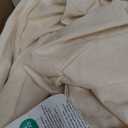 Bedsure Cotton Duvet Cover Set - 100% Cotton Waffle Weave Linen Duvet Cover Oversized Queen Size, PureWoven Breathable Bedding Set for All Season, 3 Pieces, 98"x98"