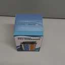 Pill Dispenser with 7 Large Compartments - Portable Pill Organizer for Travel, Anti-Mix Design & Wide Opening Design, Easy Access to Vitamin Dispenser, Includes 20 Blank Stickers (White)