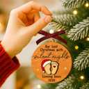 2 x Expecting Baby Ornament 2026 - Pregnancy Announcement Gifts for Family, Husband, Grandparents, Family, Aunt - Gifts for Expecting Parents - 2 Layers Wood Acrylic Baby Ornament