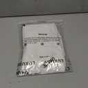 Alimens & Gentle Mens Linen Shirts Cotton Hawaiian Shirts Short Sleeve Button Down Shirts Casual Summer Beach Tops (Small, White)