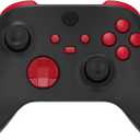 eXtremeRate Replacement Buttons for Xbox Series X & S Controller, Passion Red Custom Accessories Repair Bumpers Trigers Dpad ABXY Start Back Sync Share Keys Parts for Xbox Core Wireless Controller
