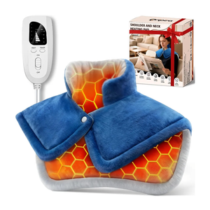 UTK Far Infrared Heating Pads for Neck and Shoulders and Back, Hot to 159℉, Gift for Women, FSAHSA Eligible Neck and Shoulder Heating Pad with 84 Natural Jade, 24 Timers & Auto Shut Off (23 * 18'')