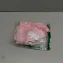 LULUSILK Mulberry Silk Bonnet for Sleeping Women, Real Silk Sleep Cap for Curly Hair and Braids, Pure Head Wrap with Scrunchies, Pink