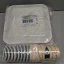 2 x Halloween Party Supplies Kit for 24 Guests - Halloween Design with Disposable Dinner & Dessert Plates, Napkins, Cups, Tablecloth, and Banner -for Birthday Party Decorations