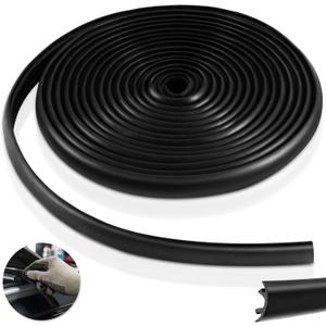 Nuanchu 19.68 Ft Rubber Strip for Car Roof Rack Crossbar Sealing Replacement Parts for Reducing Wind Resistance and Noise Reduction Fit for Cross Bars Racks on Car Top