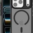 PULOKA for iPhone 17 Pro Max, Heavy Duty Shockproof Protection,Compatible with MagSafe Accessories,Drop Proof 17 Pro Max Cover (Black)