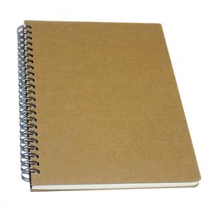 YUREE Spiral Notebook/Spiral Journal, Hardcover Spiral Lined Notebook, 140 Pages (70 Sheets) with Wide Ruled, A5, 8.4" x 5.9", 4-pack