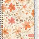2 x 2026 Planner, Weekly and Monthly Calendar Planner Book, Jan 2026 - Dec 2026, Planning Agenda for Desk Accessories and School Supplies - A5 (6.3'' x 8.5'') (Orange Petal)