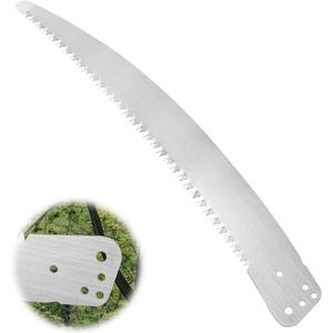 Pole Saw Blade Replacement for Fiskars Pruning Saws & Tree Pruners, 15 Inch High-Speed Steel Tree Trimmer Saw Blade for Extendable Tree Pruner Garden Branch Cutting Tool Parts