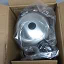 Amazon Basics Electric Stainless Steel Kettle for Tea and Coffee, BPA-Free, Fast Boiling, Auto Shut-Off, 1 Liter, 1500W, Black and Silver