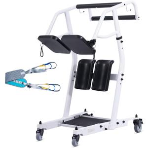 Sit to Stand Lift, Stand Assist Lift for Elderly, Patient Transfer Assist Devices with Belt for Home Care Use, 400 lbs Capacity