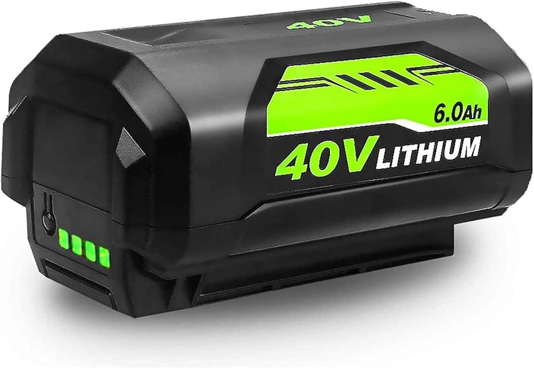 40V 6.0Ah Replacement Battery Compatible with Ryobi 40V RY40200 RY40403 RY40204 OP4015 OP4026 OP40201 OP40261 OP4030 OP40301 OP4040 OP40401 OP40501 OP40601 Collection Cordless Power Tools 40V 6.0Ah Replacement Battery Compatible with Ryobi 40V RY40200 RY40403 RY40204 OP4015 OP4026 OP40201 OP40261 OP4030 OP40301 OP4040 OP40401 OP40501 OP40601 Collection Cordless Power Tools