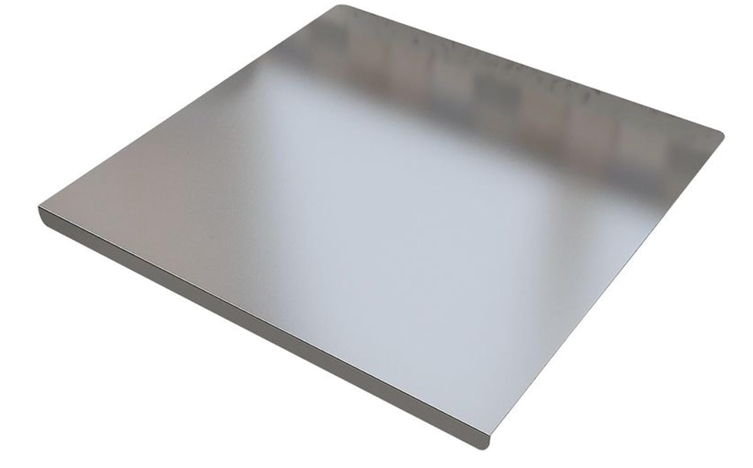 Stainless Steel Cutting Boards with Lip for Kitchen,Chopping Boards for Countertop,Large Metal Cutting Board over Sink Suitable for Meat, Fruits,Vegetables,Bread,Cake,Pasta,Noodle,and Pizza19.7“*15.7“