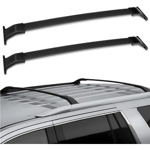Scitoo Roof Rack Cross Bars Baggage Carrier for Honda Odyssey 2011-2017 Black 2 Pcs Roof Top Rack Luggage Carrier